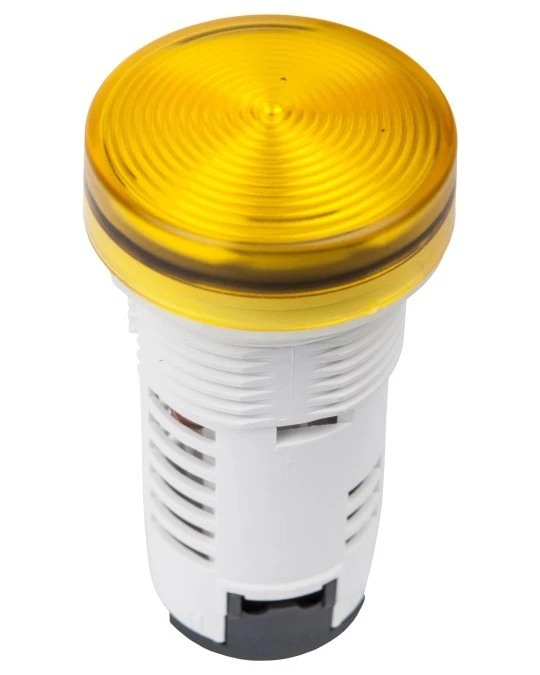 Lampka sygnalizacyjna 22mm żółta 24V AC/DC LED XB7EV05BP - obrazek 1