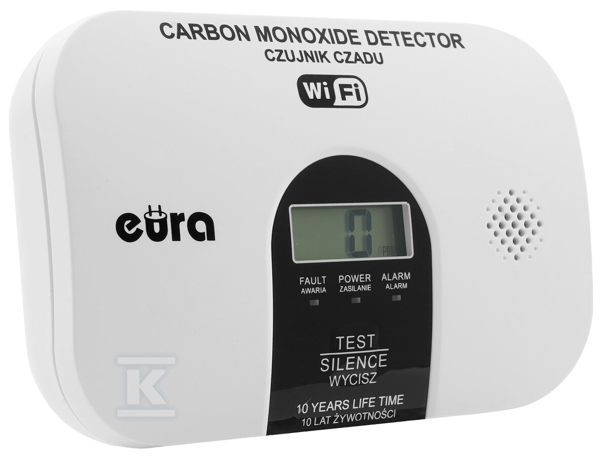 Czujnik czadu WiFi "EURA" CD-53A2v5300-TY/B A21A469 - obrazek 2