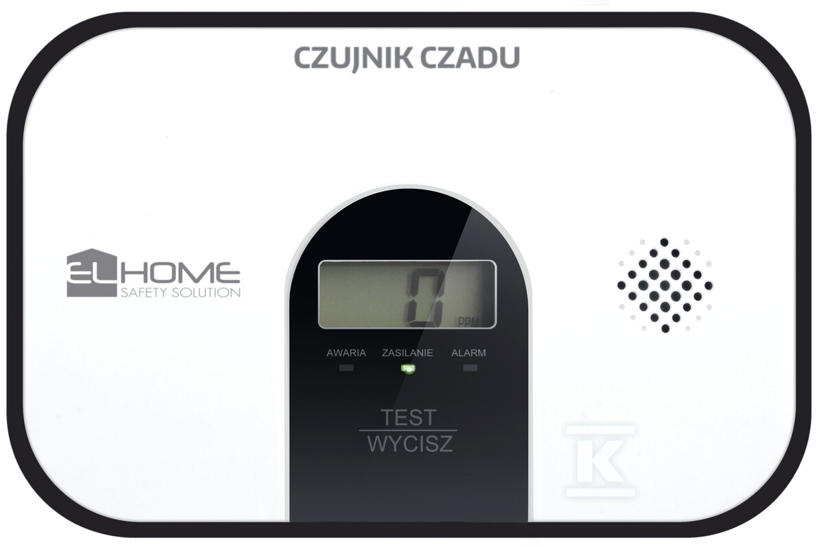 Czujnik czadu "EL HOME" CD-54A2v22G300 A21A454 - obrazek 3