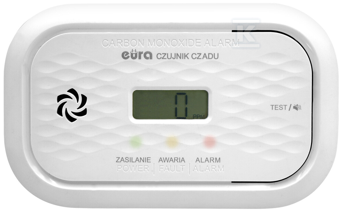 Czujnik czadu "EURA" CD-72A2v4300/B A21A455 - obrazek 3