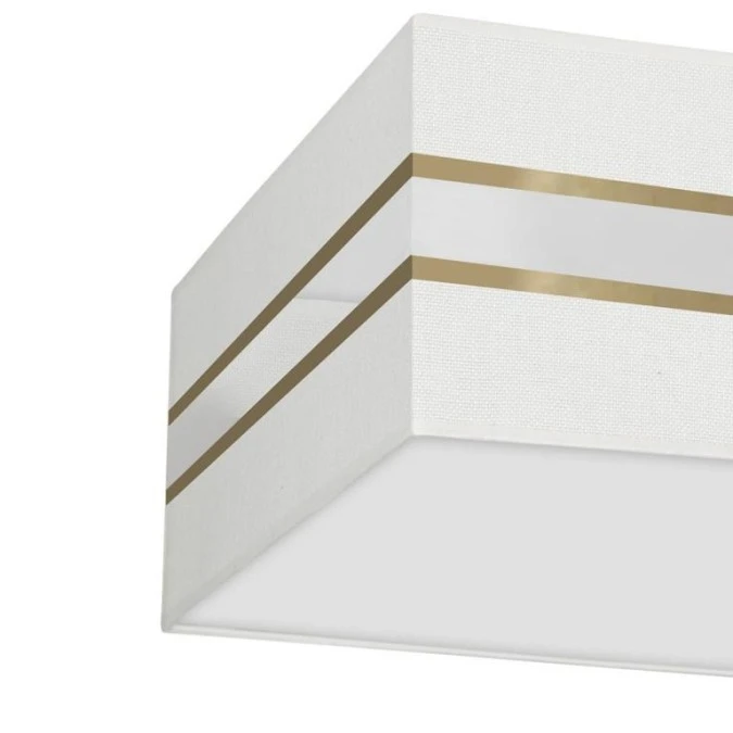 Lampa sufitowa Kwadrat ULTIMO WHITE 3xE27 50cm MLP7348 Milagro - obrazek 2