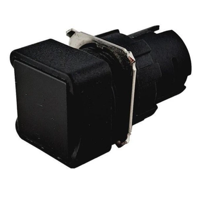 Napęd do przycisku serii D ‑ 16mm kryty kwadratowy czarny T0‑DDKH - obrazek 1
