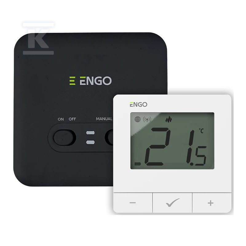 Regulator temperatury internetowy, ENGO E20i-W, bezprzewodowy, Wi-Fi, biały, 230V 932312648 - obrazek 1