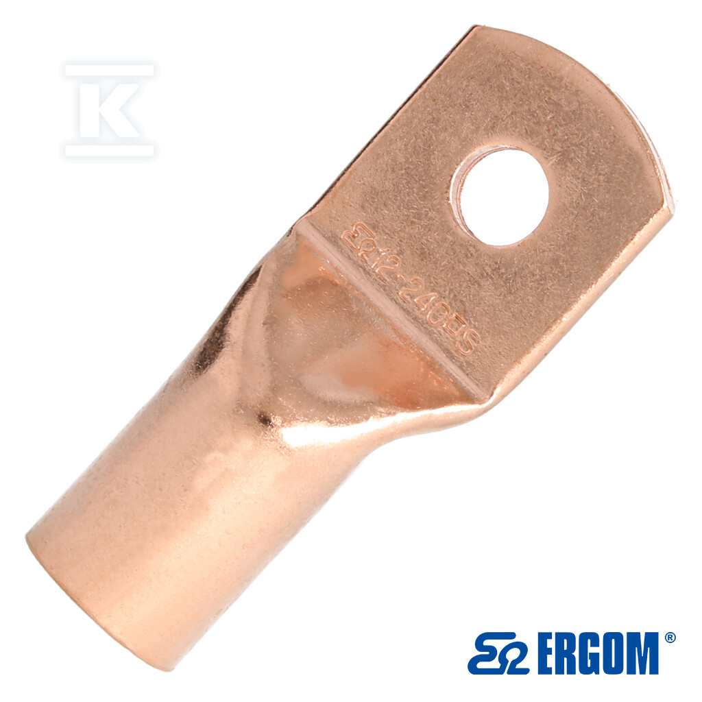 Końcówka rurowa oczkowa miedziana KM 240/12=50SZT E11KM-01010108300 - obrazek 1