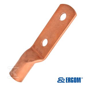 Końcówka rurowa oczkowa miedziana KM 240/2×12 E11KM-01010301100