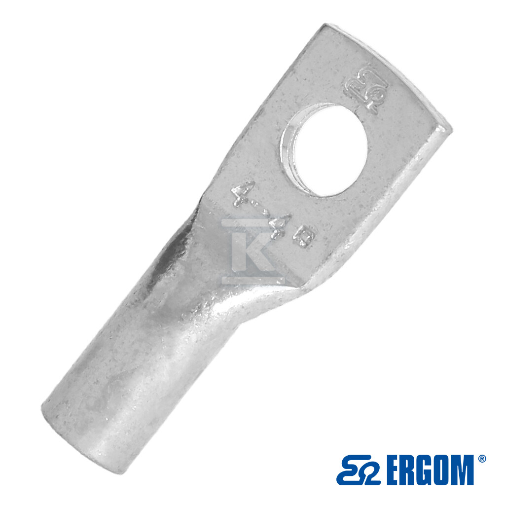 Końcówka rurowa oczkowa miedziana cynowana KOR 4/4 (100 SZT.) E11KM-01020101360 - obrazek 1