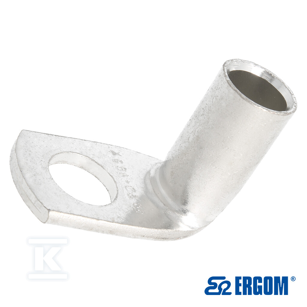 Końcówka rurowa oczkowa miedziana cynowana 90 stopni K90R 185/20 (10 SZT.) E11KM-01040105302 - obrazek 1