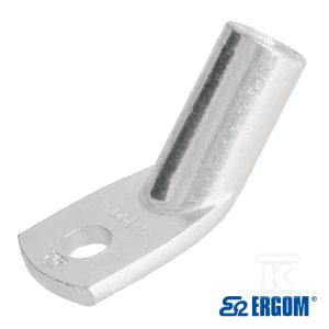 Końcówka rurowa oczkowa miedziana cynowana 45 stopni K45R 35/6 (10 SZT.) E11KM-01050101702 Końcówka rurowa oczkowa miedziana cynowana 45 stopni K45R 35/6 (10 SZT.) E11KM-01050101702