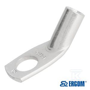 Końcówka rurowa oczkowa miedziana cynowana 45 stopni K45R 35/12 (10 SZT.) E11KM-01050102002 Końcówka rurowa oczkowa miedziana cynowana 45 stopni K45R 35/12 (10 SZT.) E11KM-01050102002