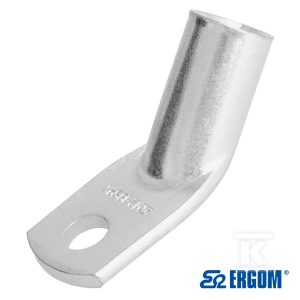 Końcówka rurowa oczkowa miedziana cynowana 45 stopni K45R 185/12 (10 SZT.) E11KM-01050105602 Końcówka rurowa oczkowa miedziana cynowana 45 stopni K45R 185/12 (10 SZT.) E11KM-01050105602