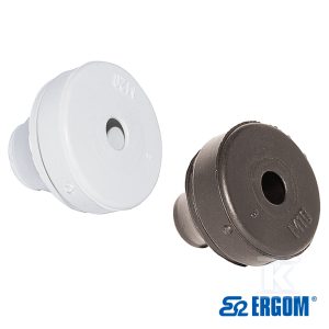 Dławnica gumowa PDE 16M czarny E03DK-05010211201