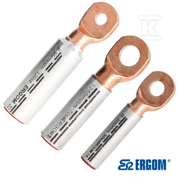 Końcówka miedziano-aluminiowa KMA 150/12 (10 SZT.) E13KC-01070103100