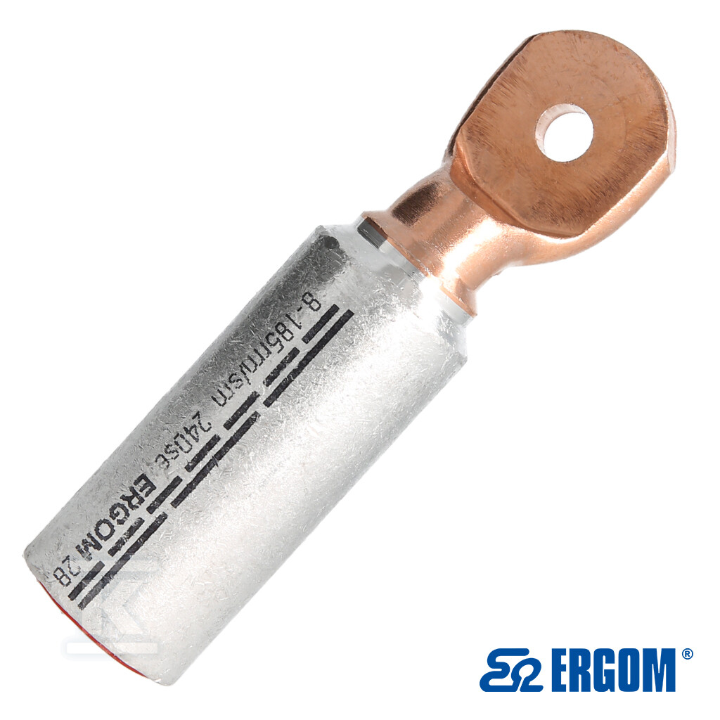 Końcówka miedziano-aluminiowa KMA 185/8 (10 SZT.) E13KC-01070103500 - obrazek 1