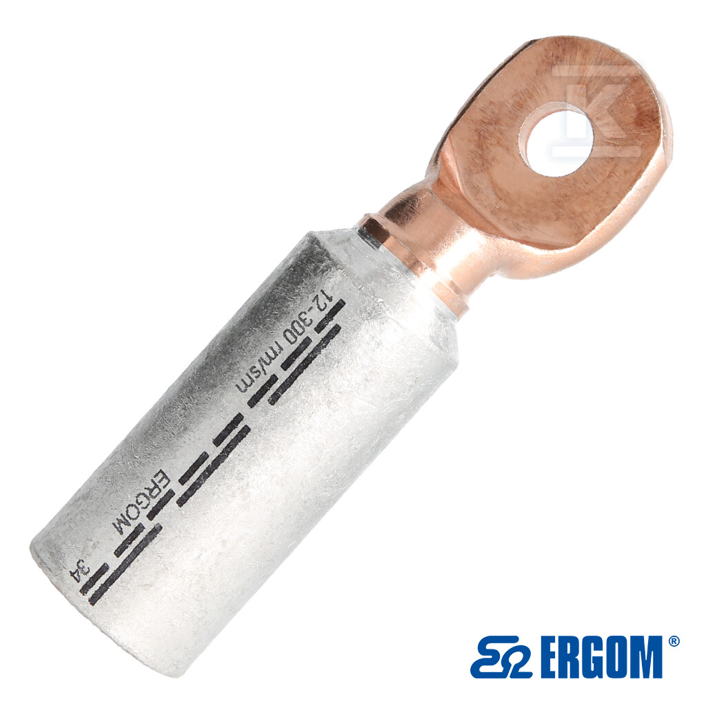 Końcówka miedziano-aluminiowa KMA 300/12 (10 SZT.) E13KC-01070104700 - obrazek 1