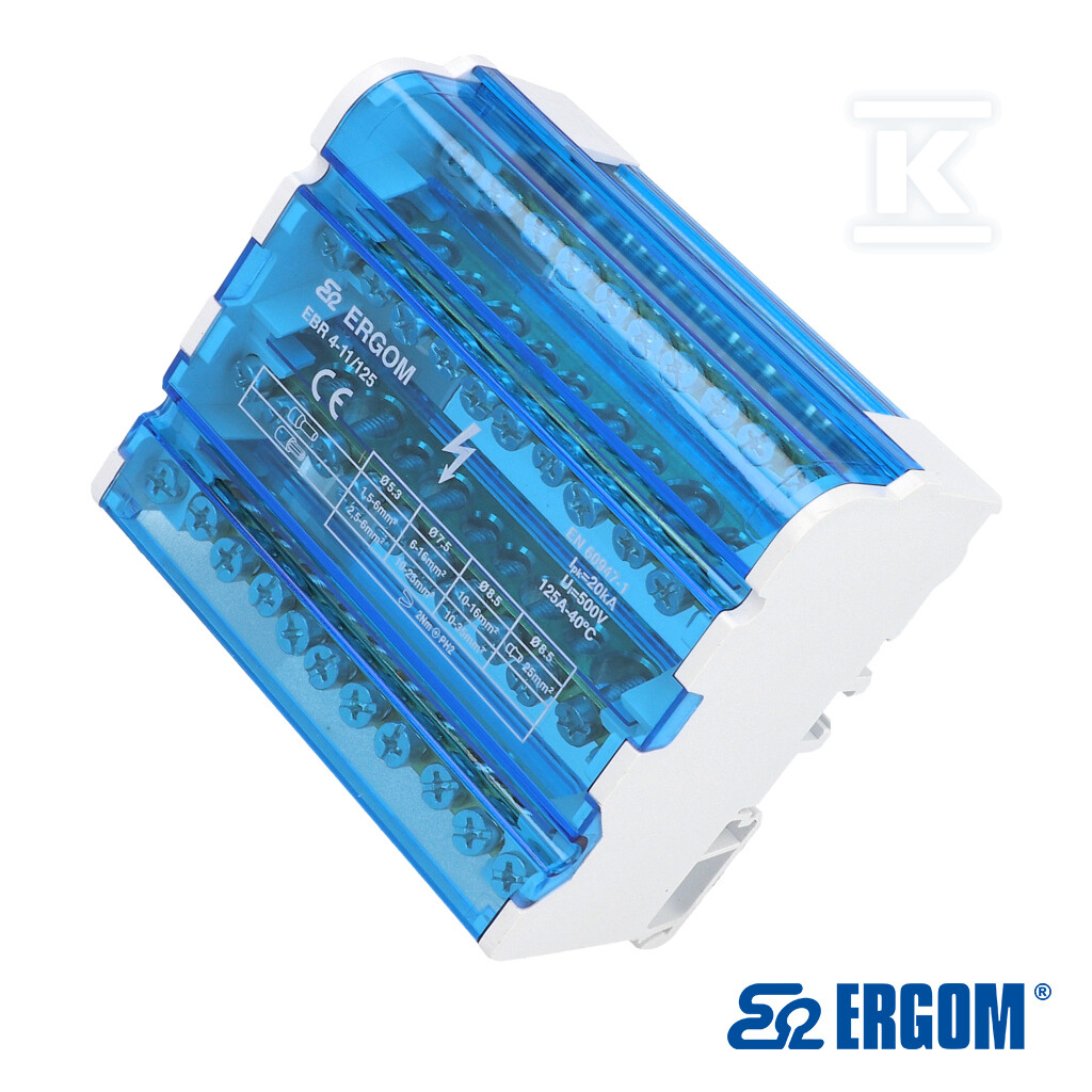 Blok rozdzielczy EBR 4-11/125 R33RA-02020200201 - obrazek 1