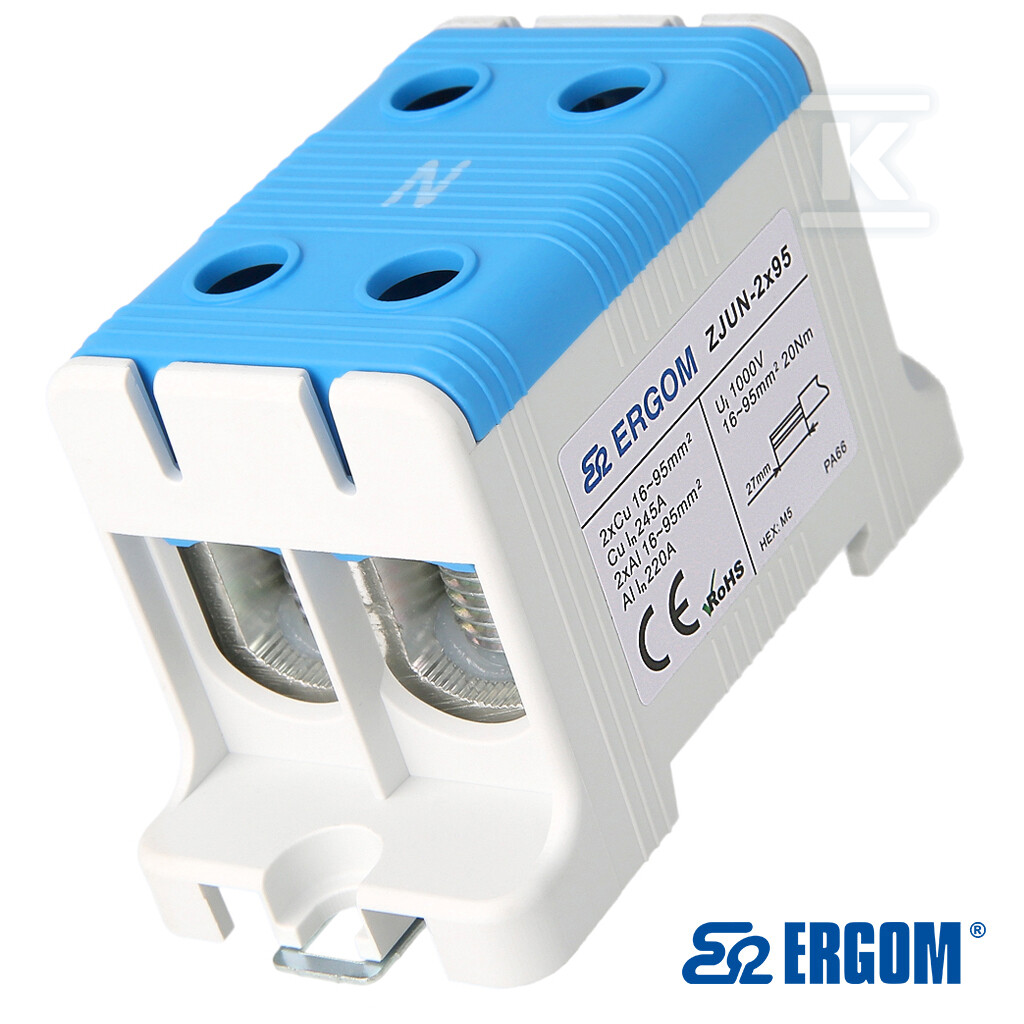 Złączka montażowa ZJUN-2x95/ niebieski=3SZT R34RR-07010021403 - obrazek 1