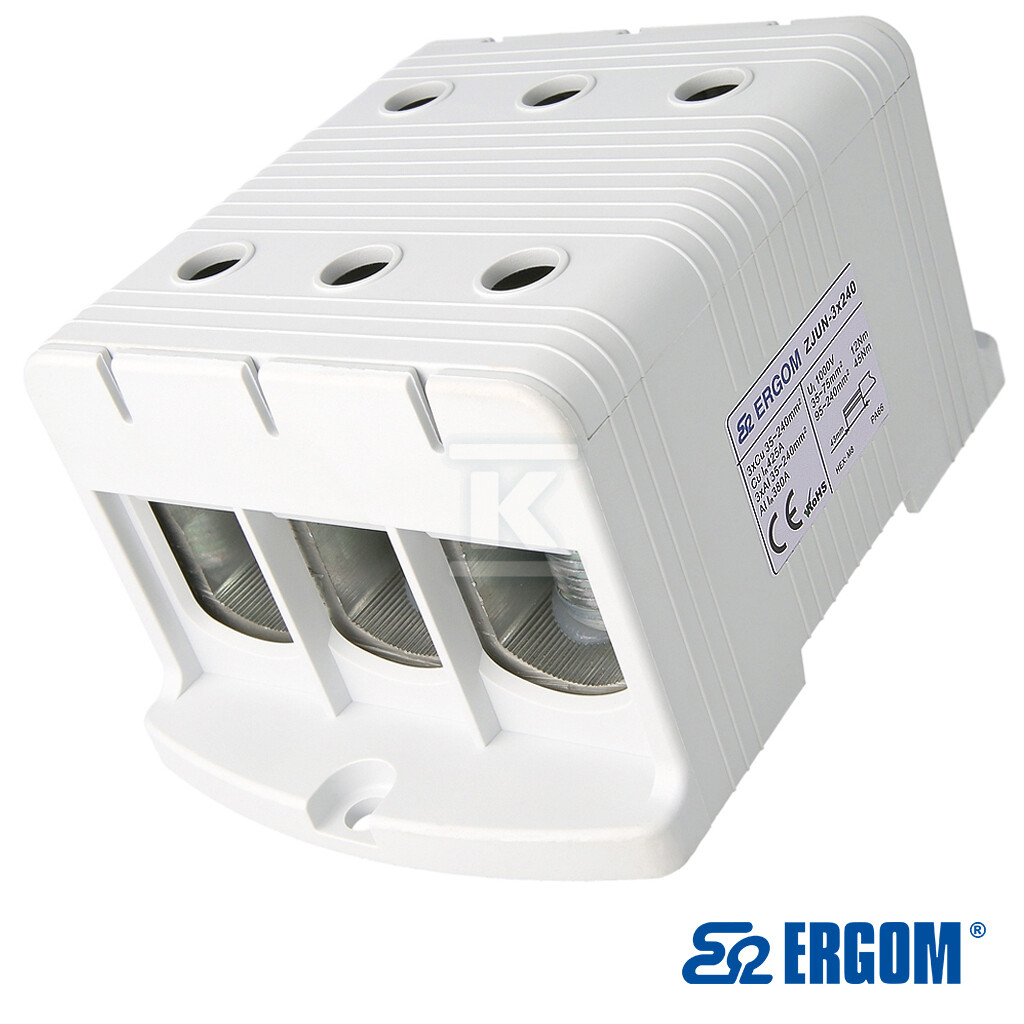 Złączka montażowa ZJUN-3x240 SZARA R34RR-07010022501 - obrazek 1