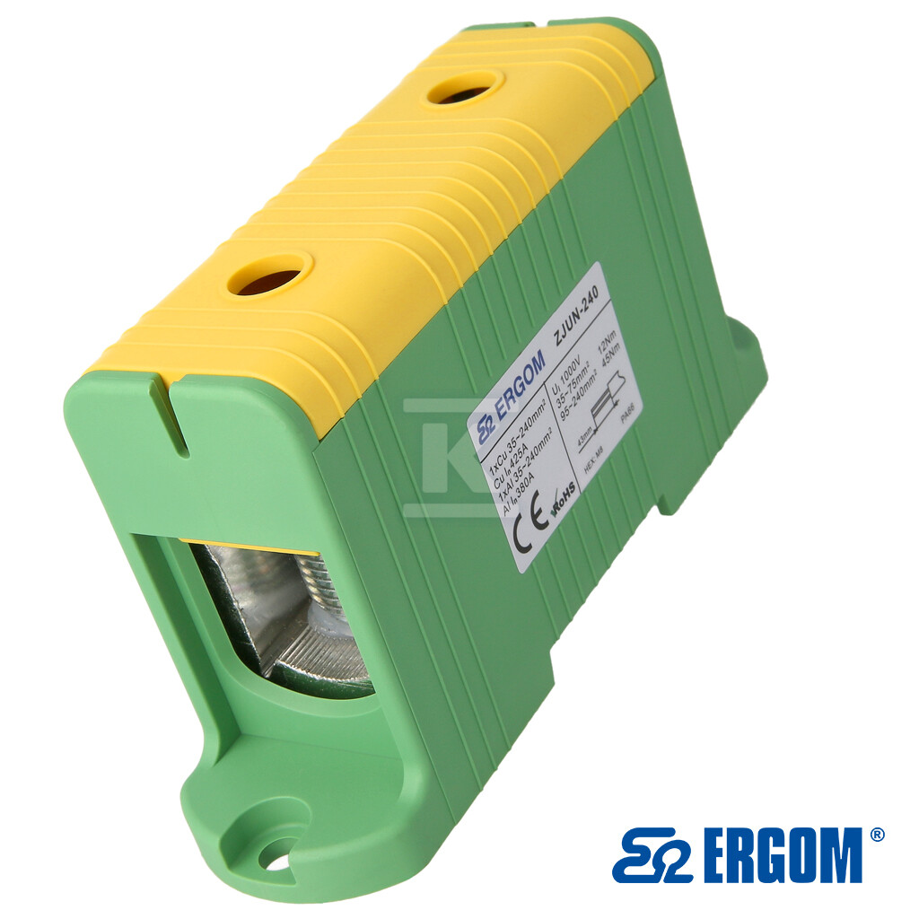 Złączka montażowa ZJUN-240 żółto-zielony R34RR-07020001001 - obrazek 1