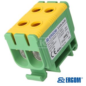 Złączka montażowa ZJUN-2×50 żółTO/zielONY=6SZT R34RR-07020002003
