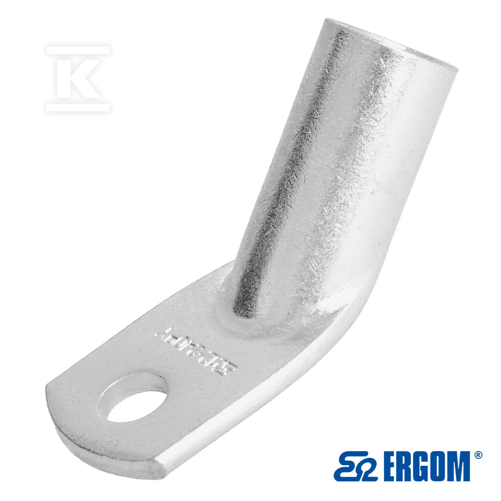 Końcówka rurowa oczkowa miedziana cynowana 45 stopni K45R 240/12 (50 SZT.) E11KM-01050106100 - obrazek 1