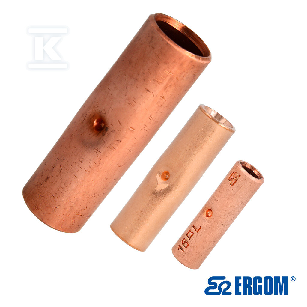 Końcówka rurowa łącząca miedziana ZM 4-15=100SZT E11KM-01060299500 - obrazek 1