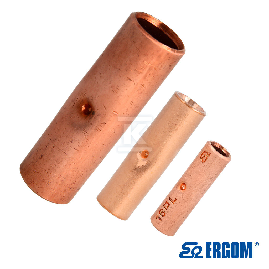 Końcówka rurowa łącząca miedziana ZM 4-20=100SZT E11KM-01060299600 - obrazek 1