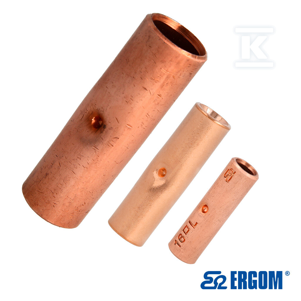 Końcówka rurowa łącząca miedziana ZM 50=10SZT E11KM-01060300502 - obrazek 1