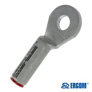 Końcówka rurowa oczkowa aluminiowa szczelna KRA 25/10 (10 SZT.) E12KA-01010100502 Końcówka rurowa oczkowa aluminiowa szczelna KRA 25/10 (10 SZT.) E12KA-01010100502