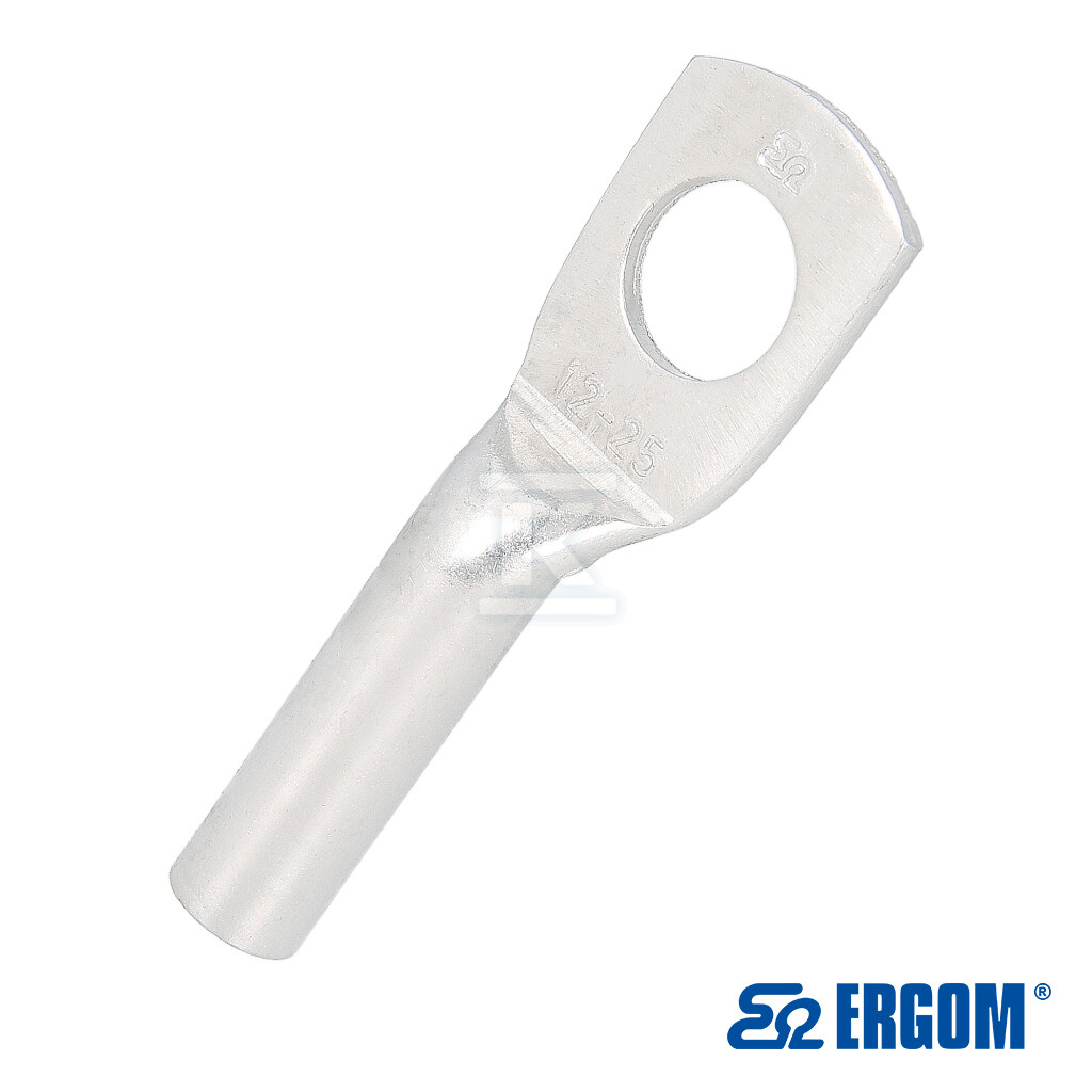 Końcówka oczkowa aluminiowa 2KAM 25/12 (100 SZT.) E12KA-01050100700 - obrazek 1