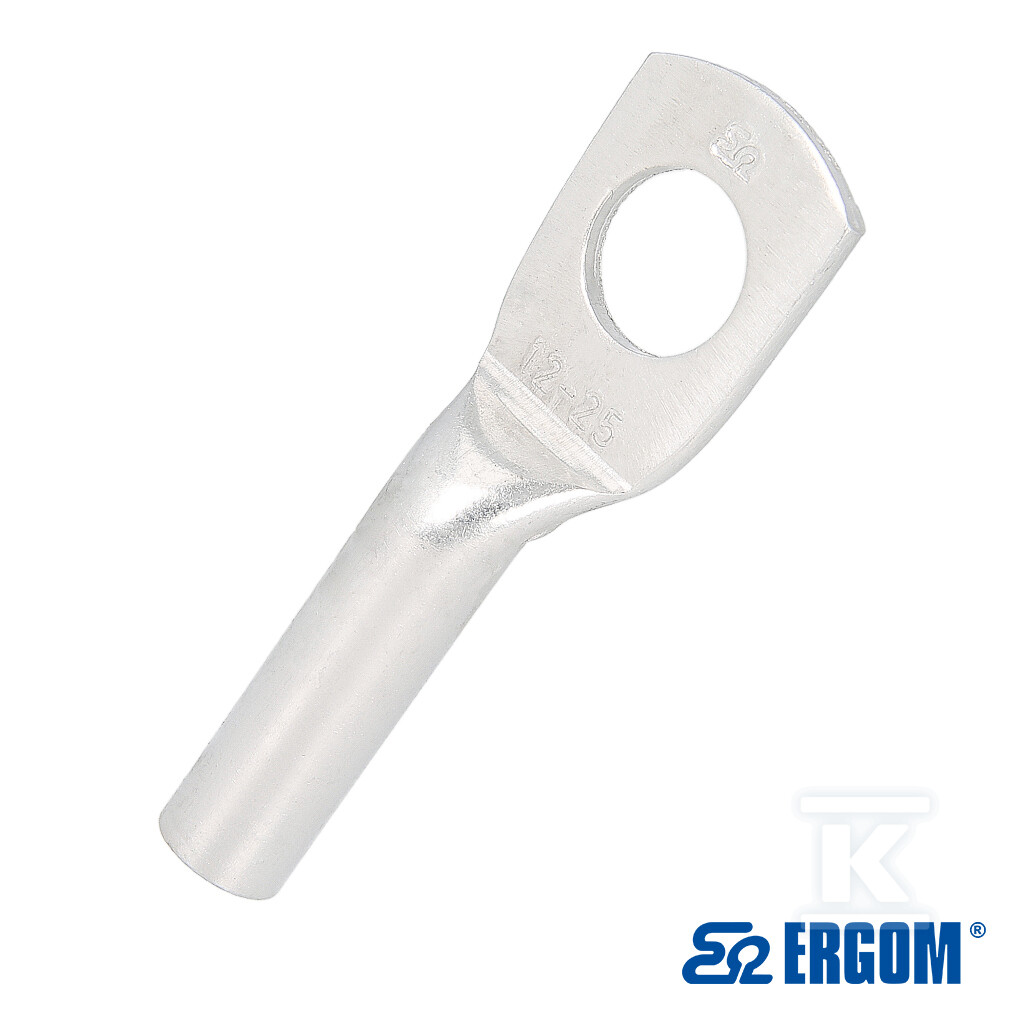 Końcówka oczkowa aluminiowa 2KAM 25/12 (10 SZT.) E12KA-01050100702 - obrazek 1
