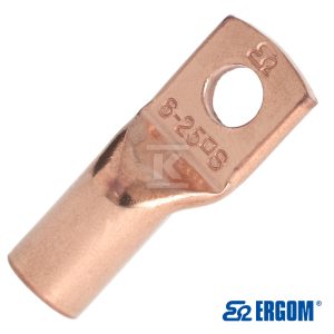Końcówka rurowa oczkowa miedziana KM 25/6=10SZT E11KM-01010103402 Końcówka rurowa oczkowa miedziana KM 25/6=10SZT E11KM-01010103402