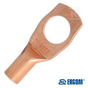 Końcówka rurowa oczkowa miedziana KM 25/14=10SZT E11KM-01010103802 Końcówka rurowa oczkowa miedziana KM 25/14=10SZT E11KM-01010103802