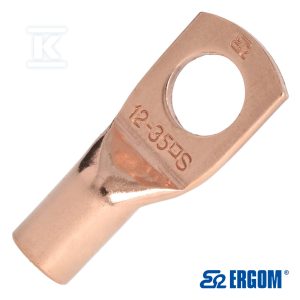 Końcówka rurowa oczkowa miedziana KM 35/12=10SZT E11KM-01010104202 Końcówka rurowa oczkowa miedziana KM 35/12=10SZT E11KM-01010104202
