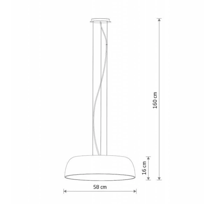 Lampa wisząca SATELLITE M Silk gray 7xE27 11231 Nowodvorski - obrazek 2