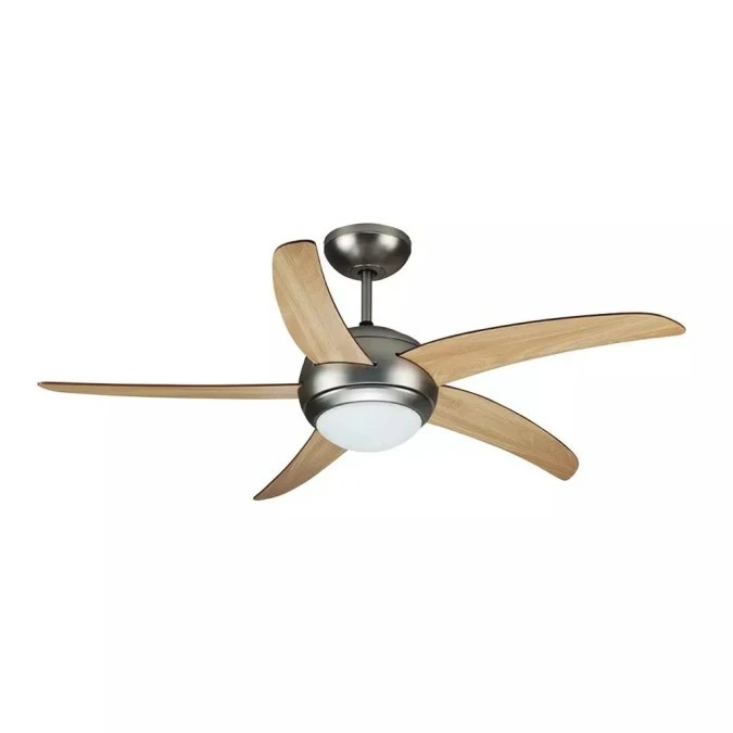 Lampa sufitowa LED z wentylatorem 60W 2xE27 5 Ramiona Pilot 7916 - obrazek 1