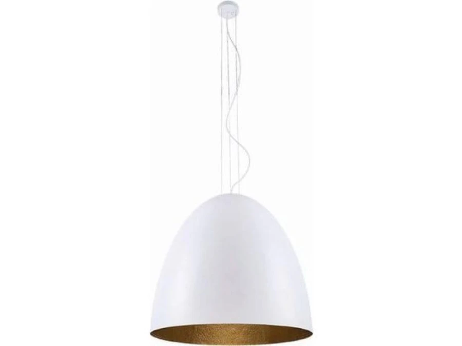 LAMPA WISZĄCA EGG M BIAŁO‑ZŁOTY 9021 Nowodvorski - obrazek 2