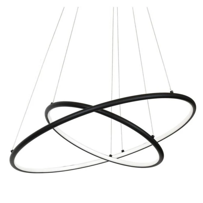 LAMPA WISZĄCA ORION BLACK 53W LED ML508 Milagro - obrazek 3