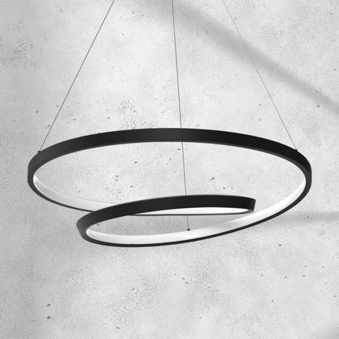 Lampa wisząca LUCERO BLACK 48W LED ML7948 Milagro - obrazek 3