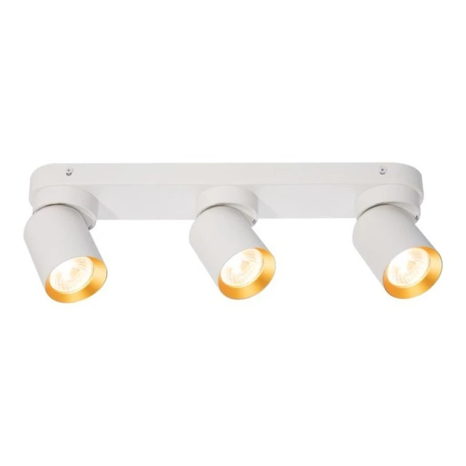 Lampa sufitowa Andy 3xGU10 Biały + Złoty ML9936 Milagro - obrazek 2