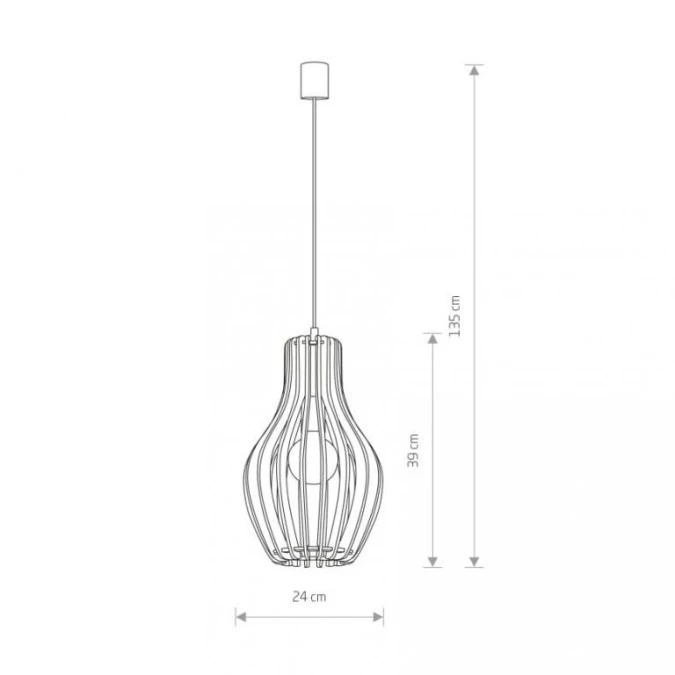 LAMPA WISZĄCA IKA I A 4171 Nowodvorski - obrazek 2
