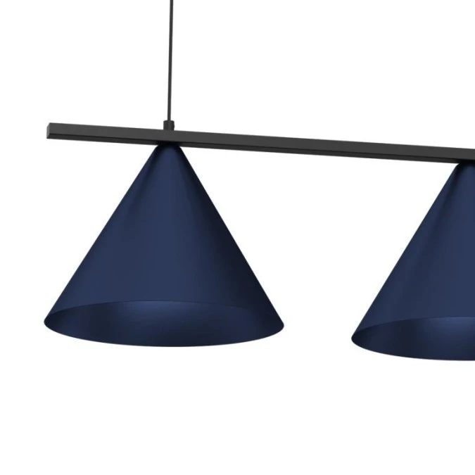Lampa wisząca CAPITAL BLACK/NAVY BLUE 3XGX53 MLP1532 Milagro - obrazek 3