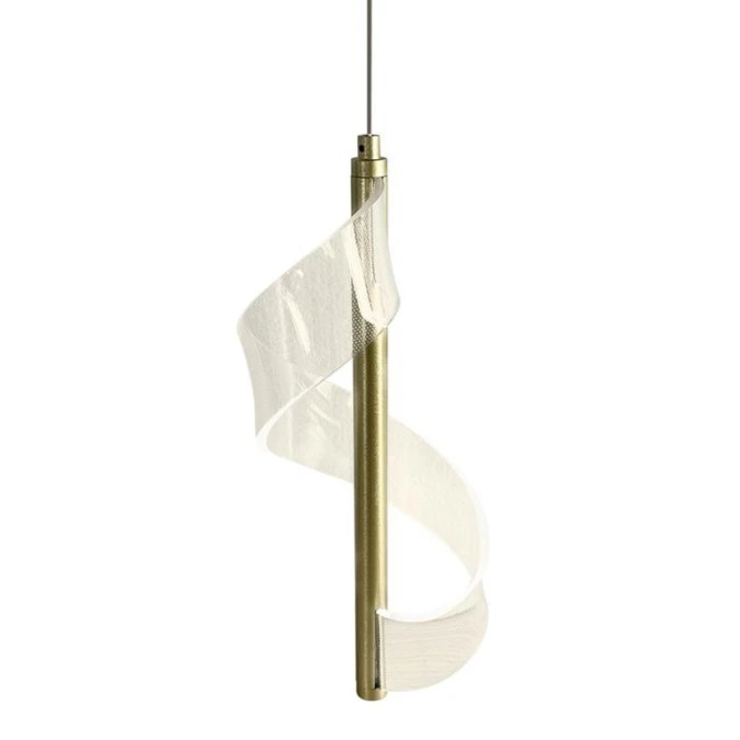 Lampa wisząca LARGO 10W LED ZŁOTY 4000K 10W LED IP20 ML1041 Milagro - obrazek 2