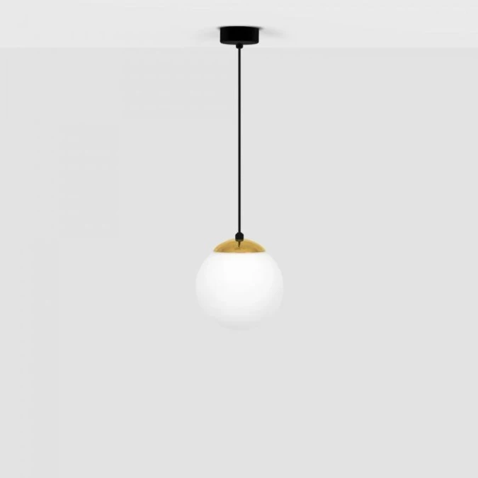 Lampa wisząca, zwis ISLA na E27 szklany klosz do salonu K‑4911 Kaja Lighting - obrazek 1