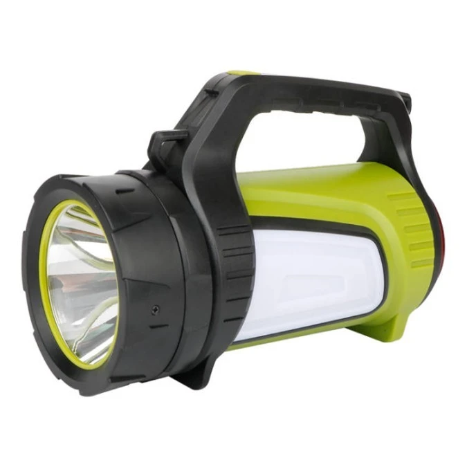 Latarka akumulatorowa LED 10W 500lm 6500K IP44 4x18650 Li‑ion 8000mAh powerbank GW‑0030 - obrazek 1