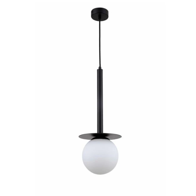Lampa wisząca Roma 1 czarna LP‑1345/1P BK Light Prestige - obrazek 1