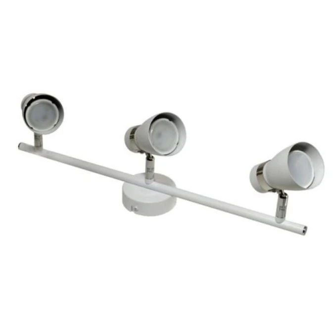 Lampa spotlight Dez 3xGU10 biała - obrazek 1