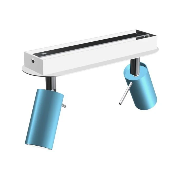 Lampa sufitowa PRESTON BLUE/WHITE 2x mini GU10 MLP7623 Milagro - obrazek 3