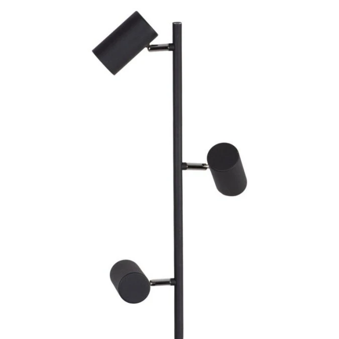 Lampa podłogowa EVALO FL 3xGU10 B‑SR 3x max 10W czarny 35788 - obrazek 2