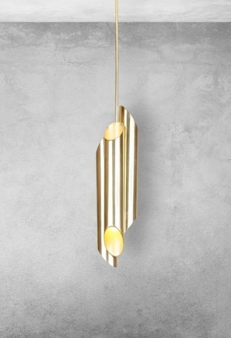 Lampa wisząca w kolorze zlotym LIBRA 6xE14 MILAGRO BY MACIEJ ZIEŃ - obrazek 3