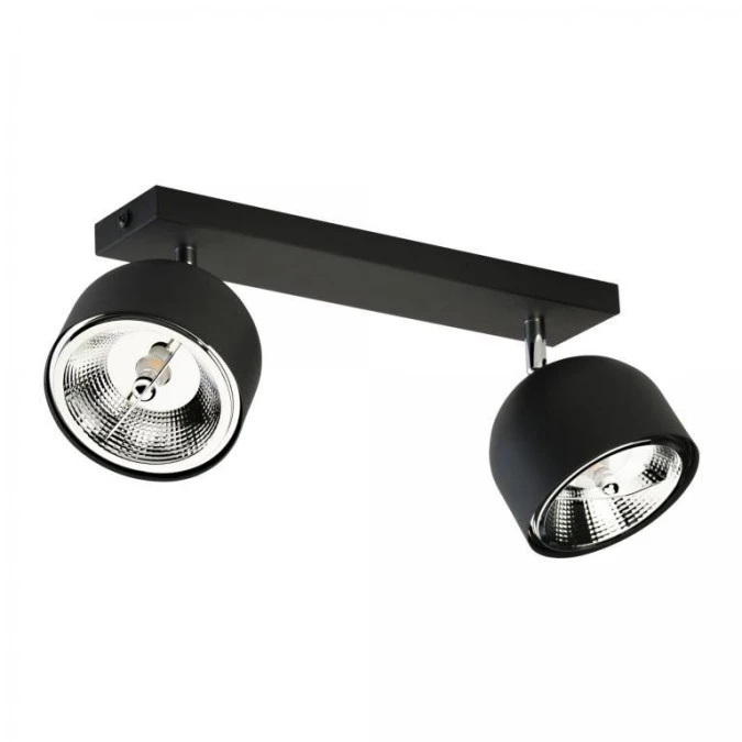 Lampa sufitowa ALTEA BLACK 2 PŁ + żarówki 6518 TK Lighting - obrazek 1